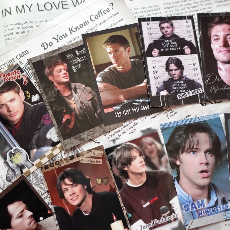 Vintage Collectible Show - Supernatural SPN Dean & Sam Vintage