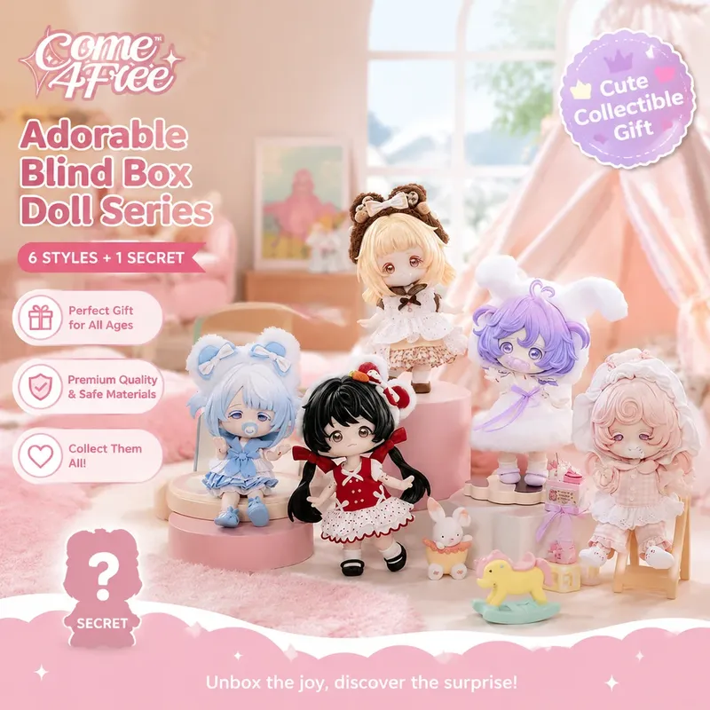 Collectible & Vintage Dolls For Christmas - Come4free Blind Box Series Bjd Poppenkleding