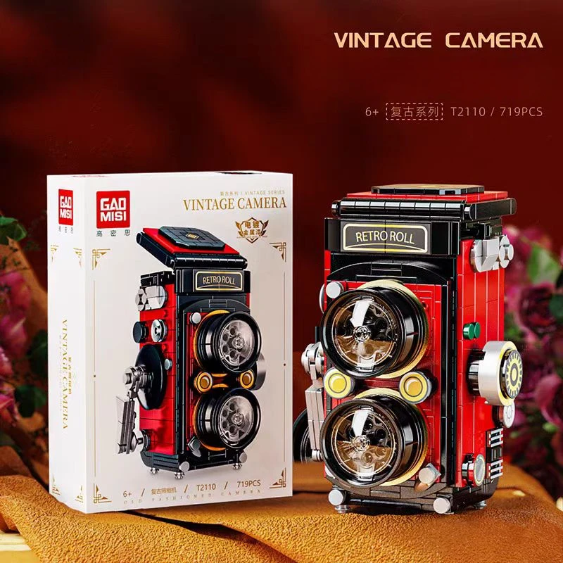 Collectible Vintage Cameras - 719-delige Idea Vintage Camera Radio Penduleklok