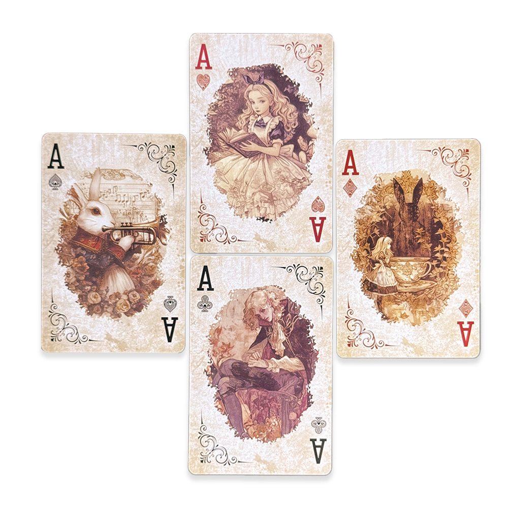 55 stuks Alice in Wonderland s - Vintage Collectible Playing Cards recensie en prijs