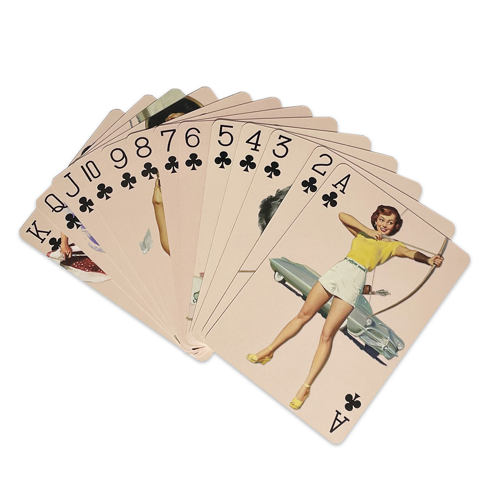 Mooie schattige meisjescollect - Vintage Collectible Playing Cards recensie en prijs