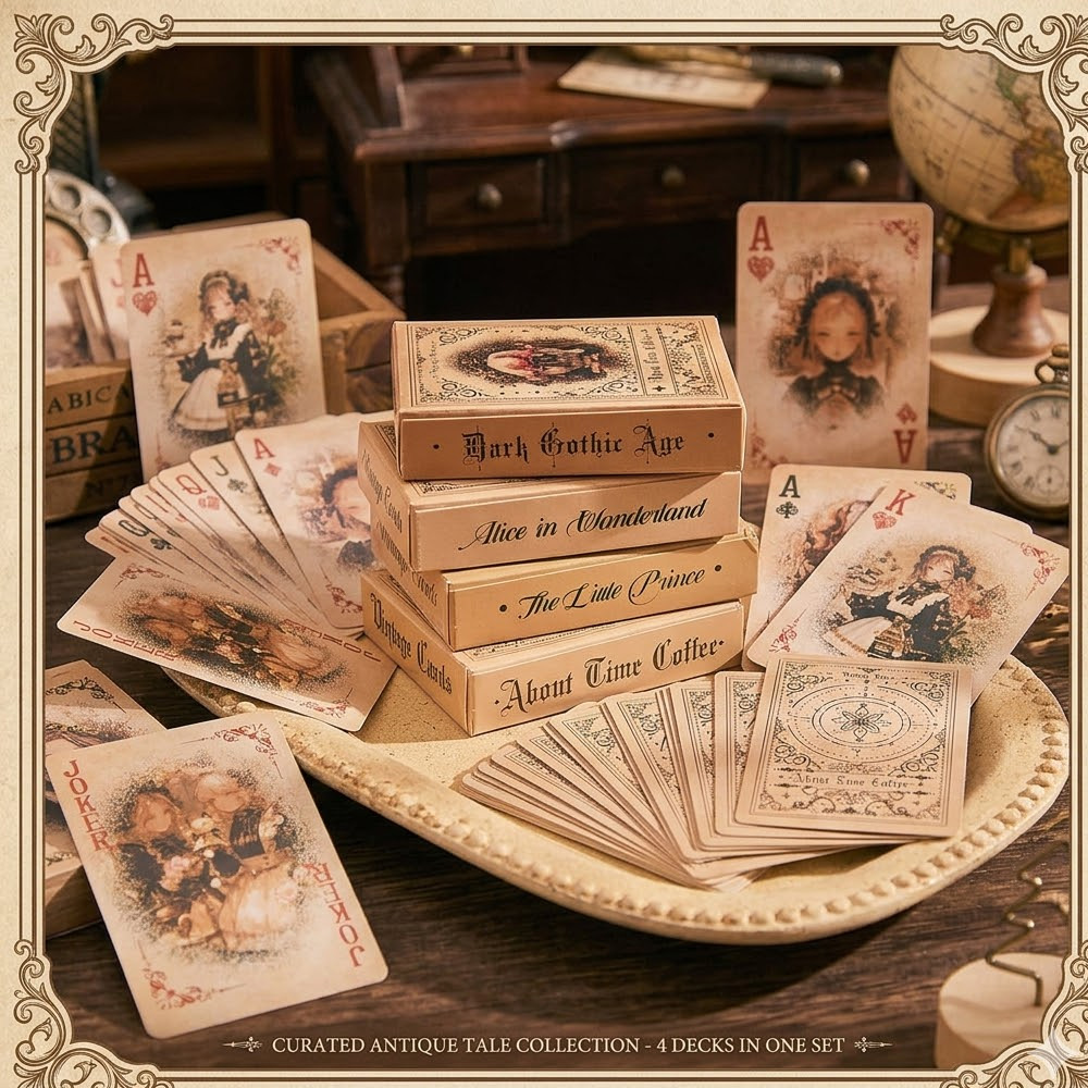 Vintage sprookjesmeisje speelk - Vintage Collectible Playing Cards recensie en prijs