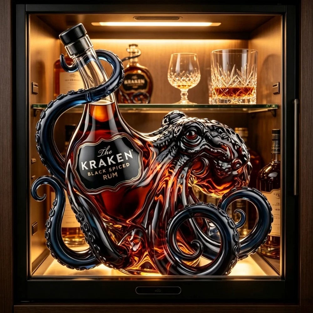 Vintage Kraken Octopus Rumfles - Vintage Collectible Bottles recensie en prijs