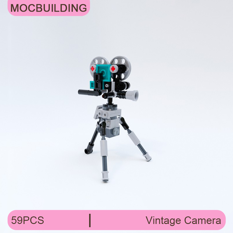MOC Bouwstenen Vintage Camera  - Collectible Vintage Cameras recensie en prijs