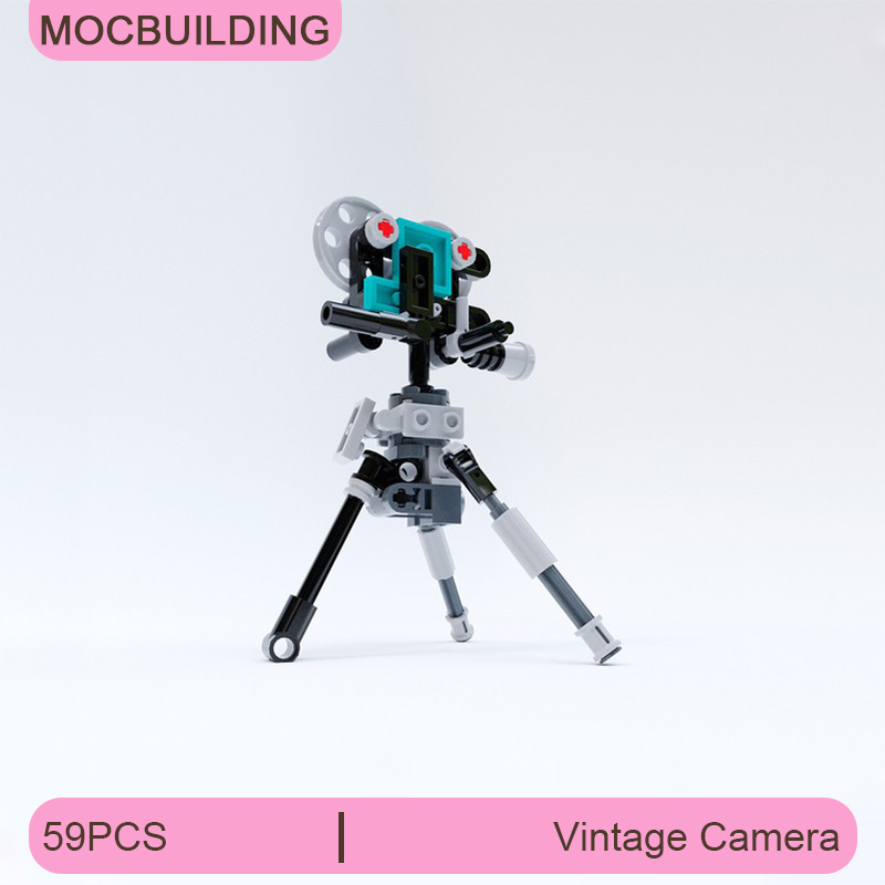 MOC Bouwstenen Vintage Camera  - Collectible Vintage Cameras recensie en prijs