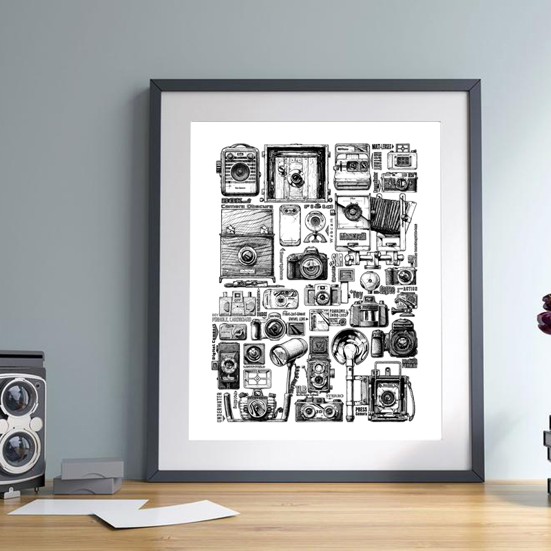 Vintage Camera Collection Illu - Collectible Vintage Cameras recensie en prijs