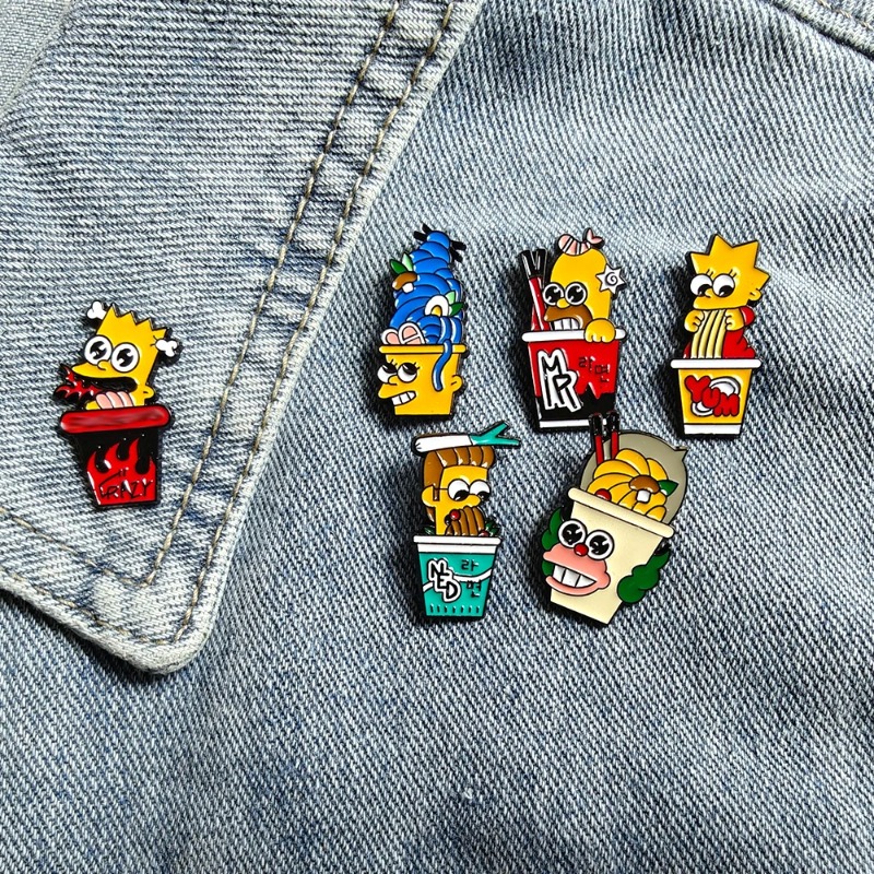 6-delige set The Simpsons Leuk - Vintage Item recensie en prijs
