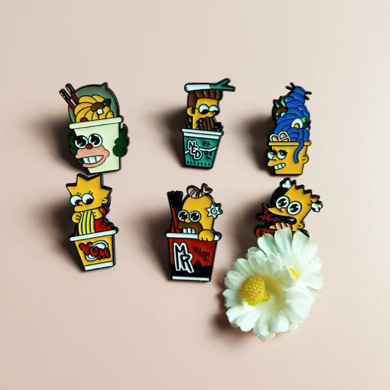 6-delige set The Simpsons Leuk - Vintage Item recensie en prijs