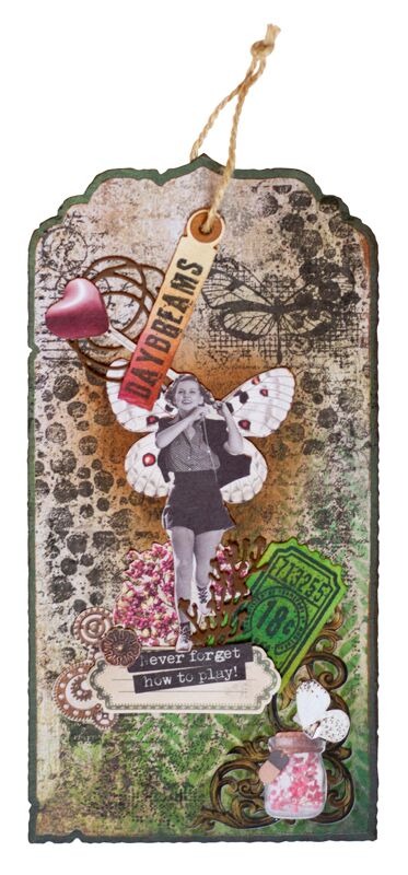Tag Envelop Grunge Collectie V - Vintage Collectible Figures recensie en prijs