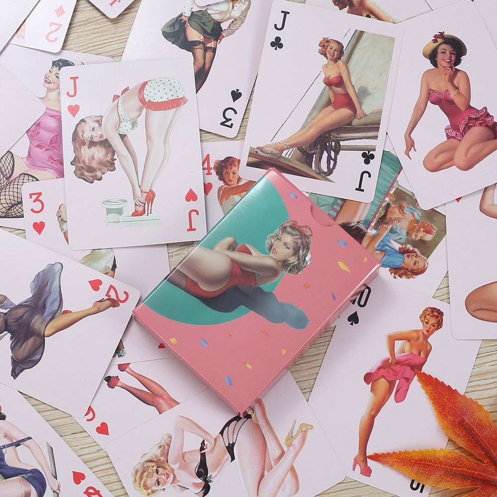 Vintage sexy bikini schoonheid - Vintage Collectible Playing Cards recensie en prijs
