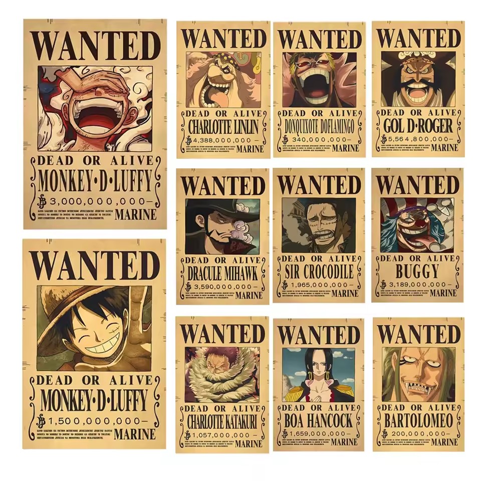 Anime One Piece Bounty Wanted  - Vintage Collectible Figures recensie en prijs