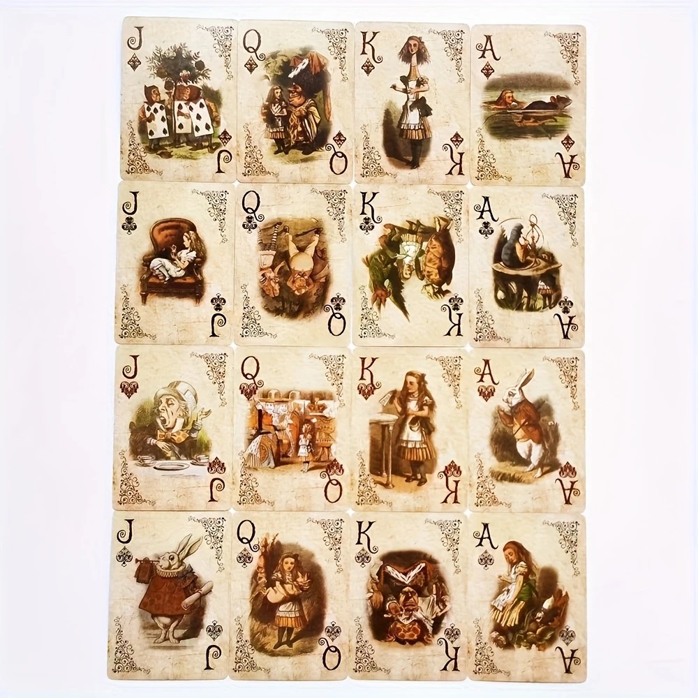 54 STKS Alice Vintage Paper Po - Vintage Collectible Playing Cards recensie en prijs