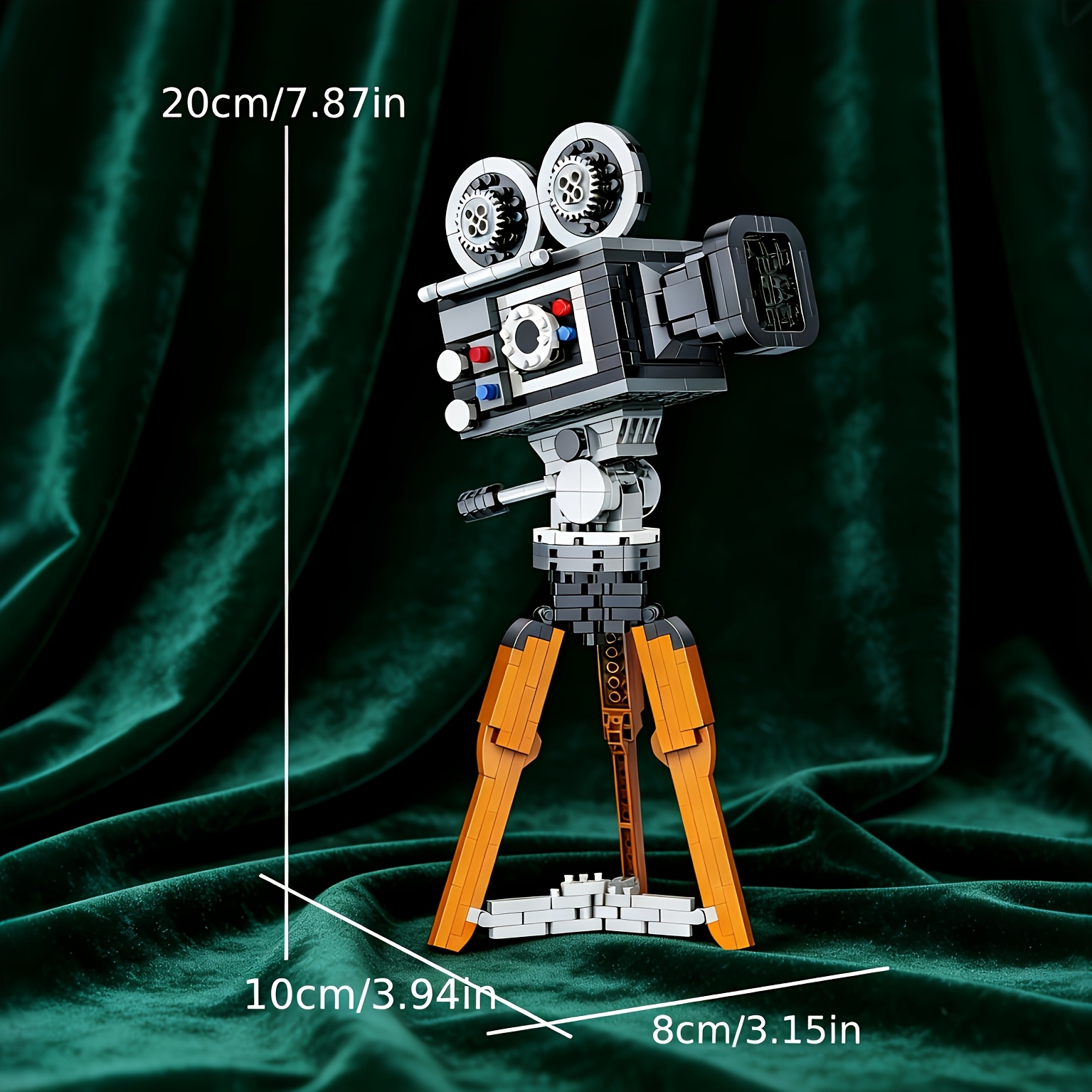 DIY bouwblokcamera bureaudecor - Collectible Vintage Cameras recensie en prijs