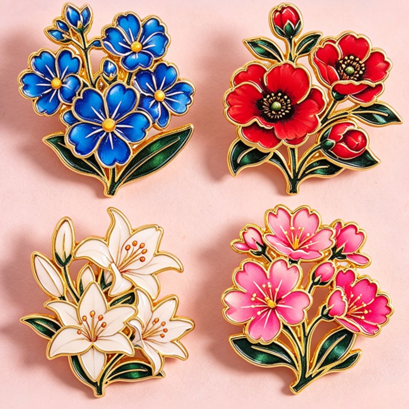 Leuke vintage kleurrijke bloem - Vintage Items recensie en prijs