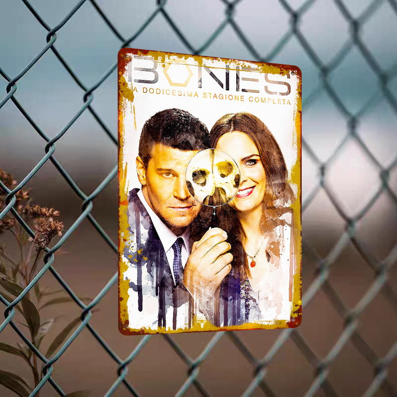Bones Seizoen 12 Poster Metale - Vintage Collectible Show recensie en prijs
