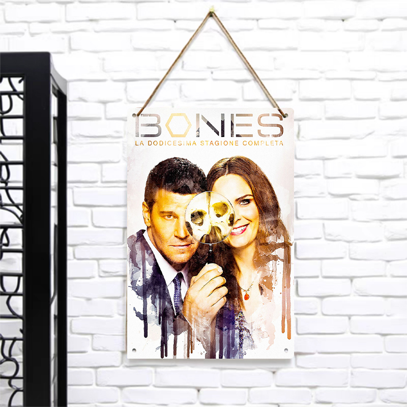 Bones Seizoen 12 Poster Metale - Vintage Collectible Show recensie en prijs